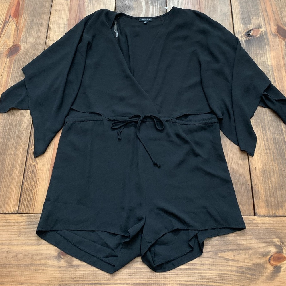 SOLD - Women’s Black Romper
